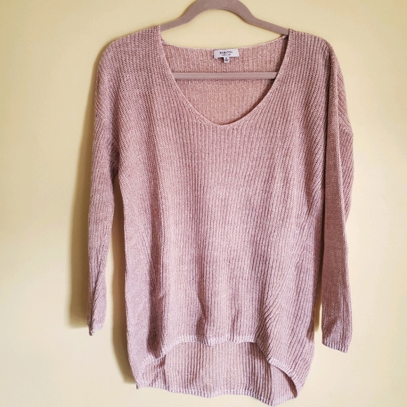 Babaton Tops - Aritzia Babaton Linen & Silk Knit